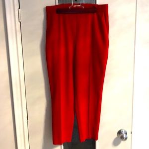 Red babaton pants